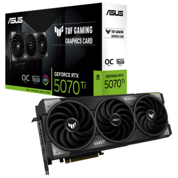 ASUS TUF Gaming GeForce RTX 5070 Ti OC 16G GDDR7 TUF-RTX5070TI-O16G-GAMING graphics card