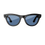 Ray-Ban Meta - Skyler Smart Glasses - Color: Shiny Black / Transitions Cerulean Blue