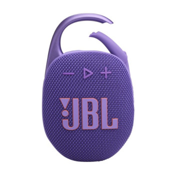 JBL Clip 5 – Portable Bluetooth Speaker (Purple)
