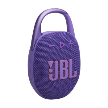 JBL Clip 5 – Portable Bluetooth Speaker (Purple)