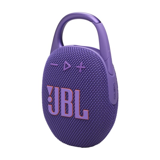 JBL Clip 5 – Prijenosni Bluetooth zvučnik (ljubičasta)
