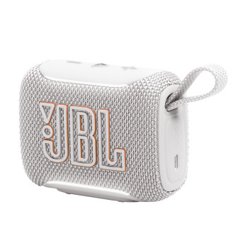 JBL Go 5 prenosni Bluetooth zvočnik, bel