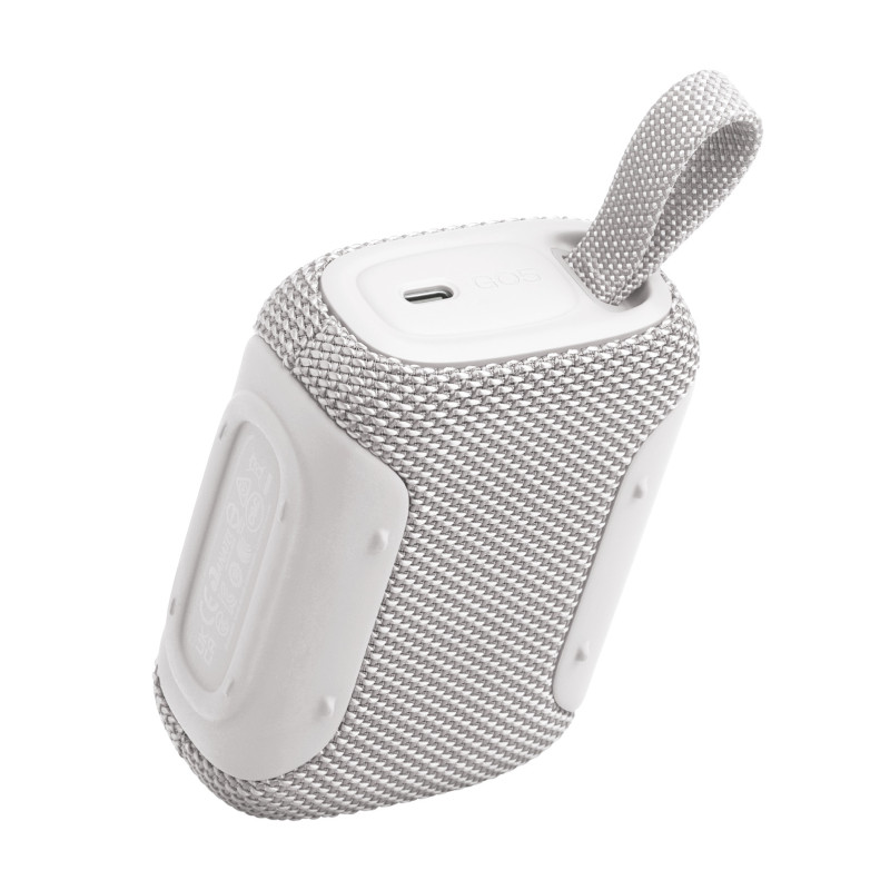 JBL Go 5 prenosni Bluetooth zvočnik, bel