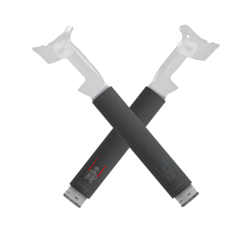 VR Sword Handle Extensions for Meta Quest 3 and 3s Controllers