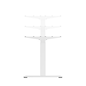 UVI Standard V2 sit-stand desk (frame), electric white