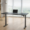 UVI LITE V2 sit-stand desk (frame), electric black
