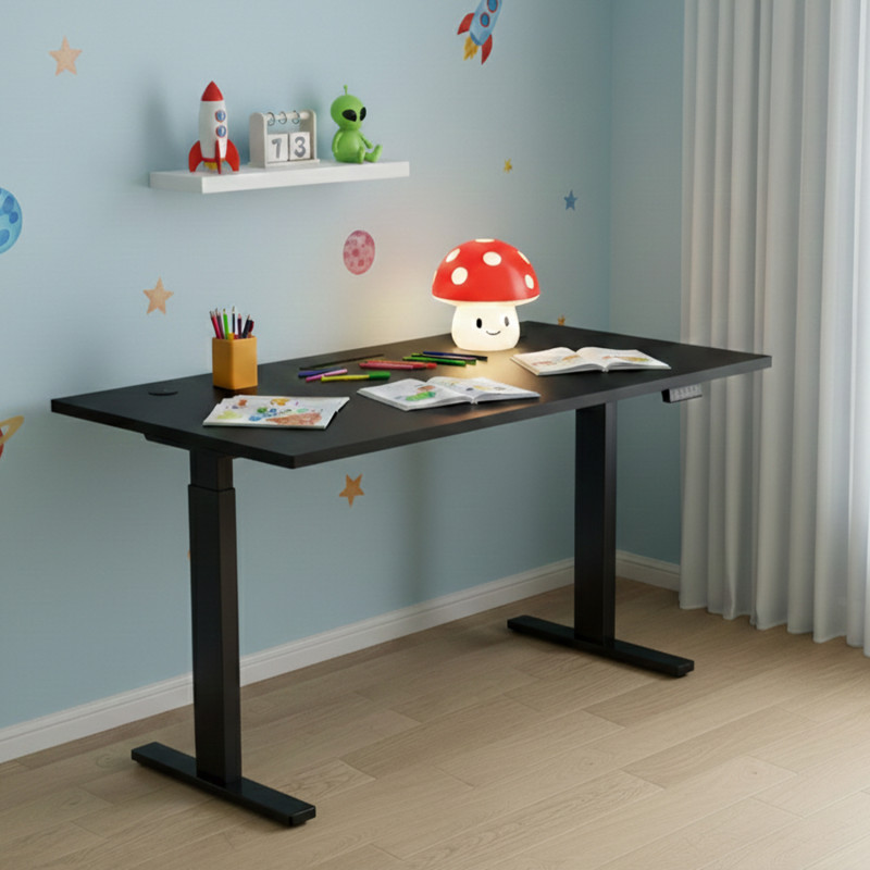 UVI LITE V2 sit-stand desk (frame), electric black