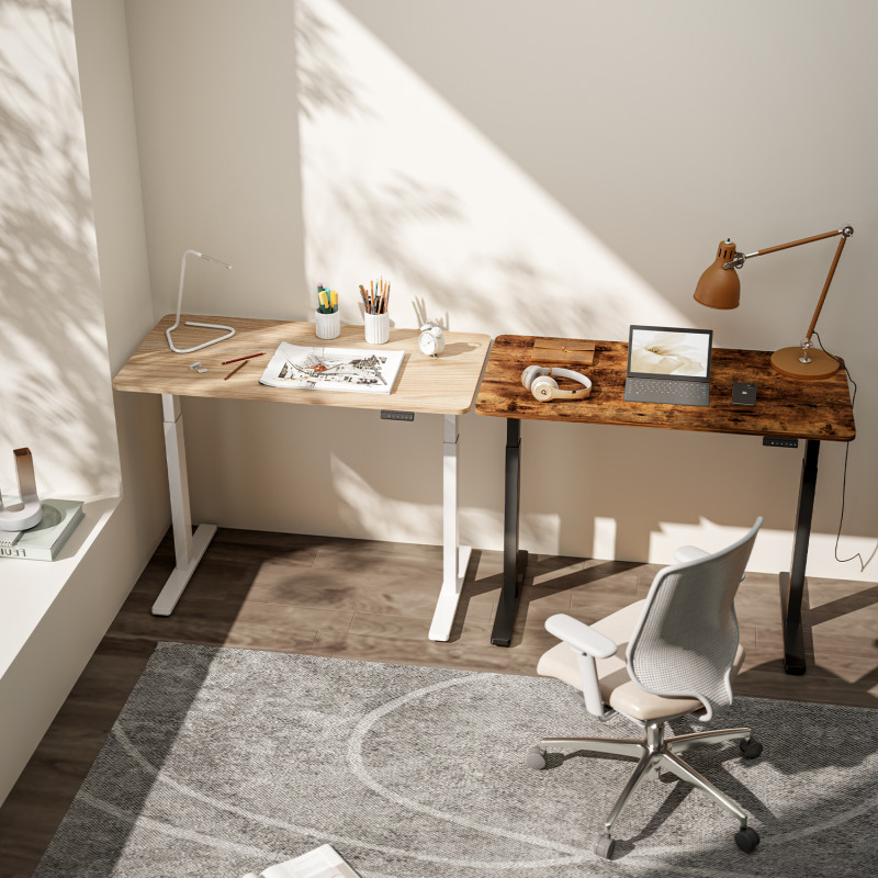 UVI LITE V2 sit-stand desk (frame), electric white