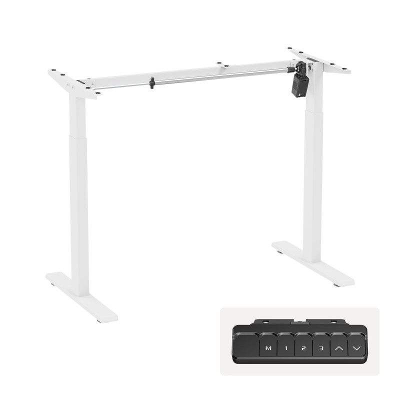 UVI LITE V2 sit-stand desk (frame), electric white