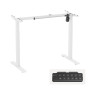 UVI LITE V2 sit-stand desk (frame), electric white