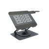 UVI Premium Height Adjustable And 360 Rotatable Folding Laptop Riser for Computer and Phone