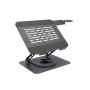 UVI Premium Height Adjustable And 360 Rotatable Folding Laptop Riser for Computer and Phone