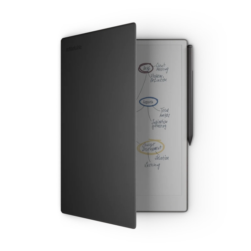 Tablet reMarkable Paper Pro + Marker PLUS + Book Folio Premium Leather - Crna Tablet reMarkable Paper Pro + Marker PLUS + Book Folio Premium Leather - Crna