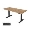 UVI LITE V2 električni stol Chalet Oak i crni okvir