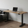 UVI STANDARD V2 električni sit-stand stol - Chalet Oak i crni okvir