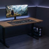 UVI STANDARD V2 električni sit-stand stol - Chalet Oak i crni okvir