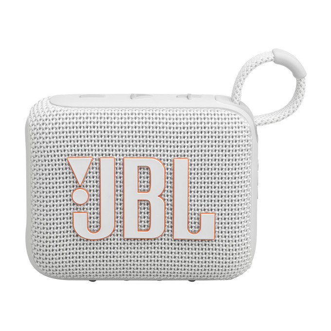 JBL GO 4 White Speaker JBL GO 4 White Speaker