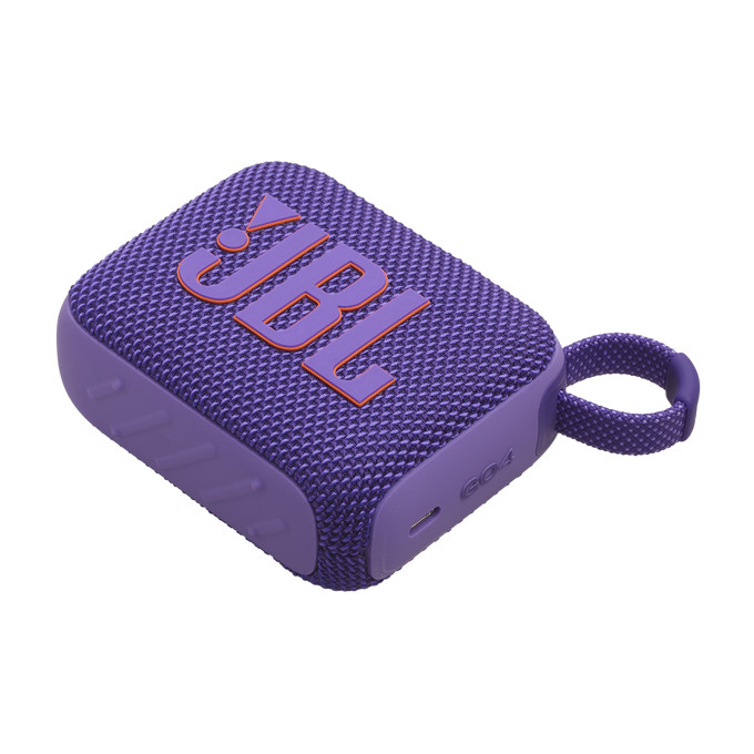 JBL Go 4 Bluetooth Speaker Purple JBL Go 4 Bluetooth Speaker Purple