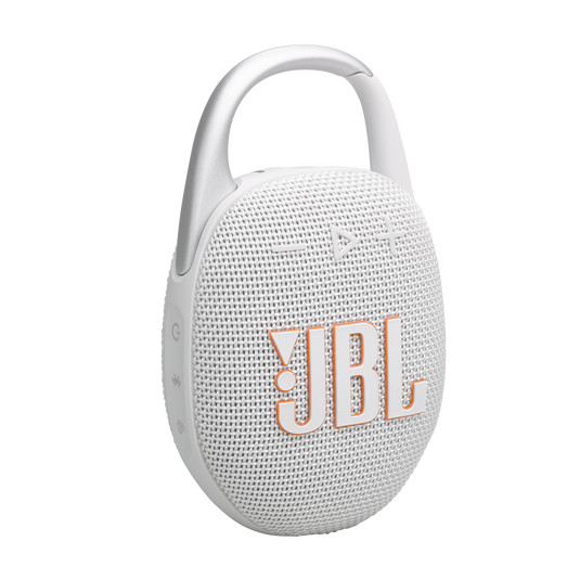 JBL CLIP 5 White Portable Speaker JBL CLIP 5 White Portable Speaker