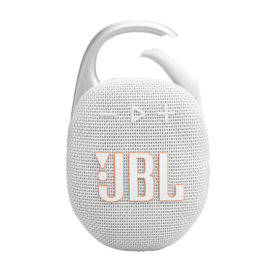JBL CLIP 5 White Portable Speaker JBL CLIP 5 White Portable Speaker