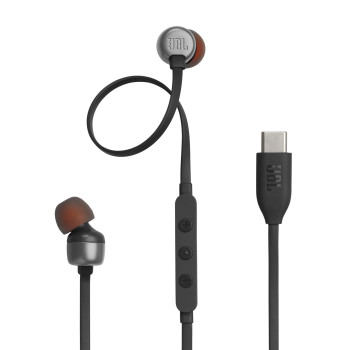 JBL Tune 310C USB-C Black Earphones