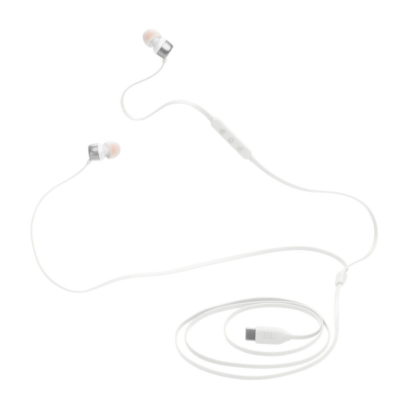 JBL Tune 310C USB-C White Earphones