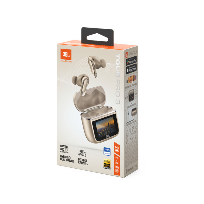 JBL TOUR PRO 3 TWS Latte Earbuds JBL TOUR PRO 3 TWS Latte Earbuds