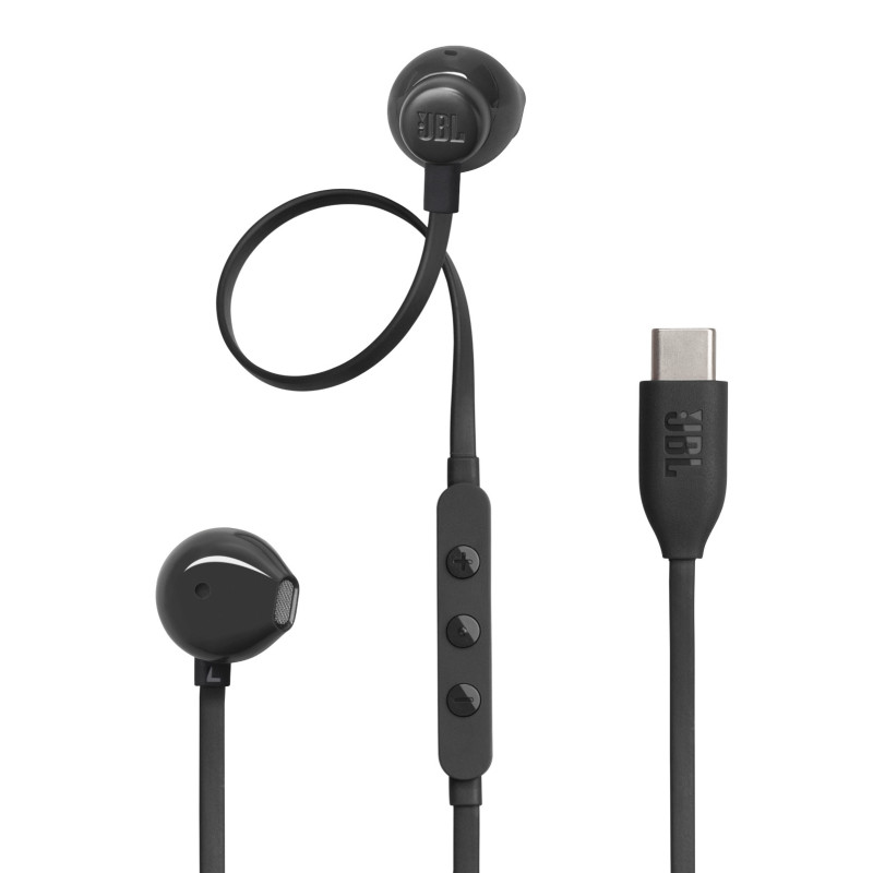 JBL Tune 305C USB-C črne slušalke