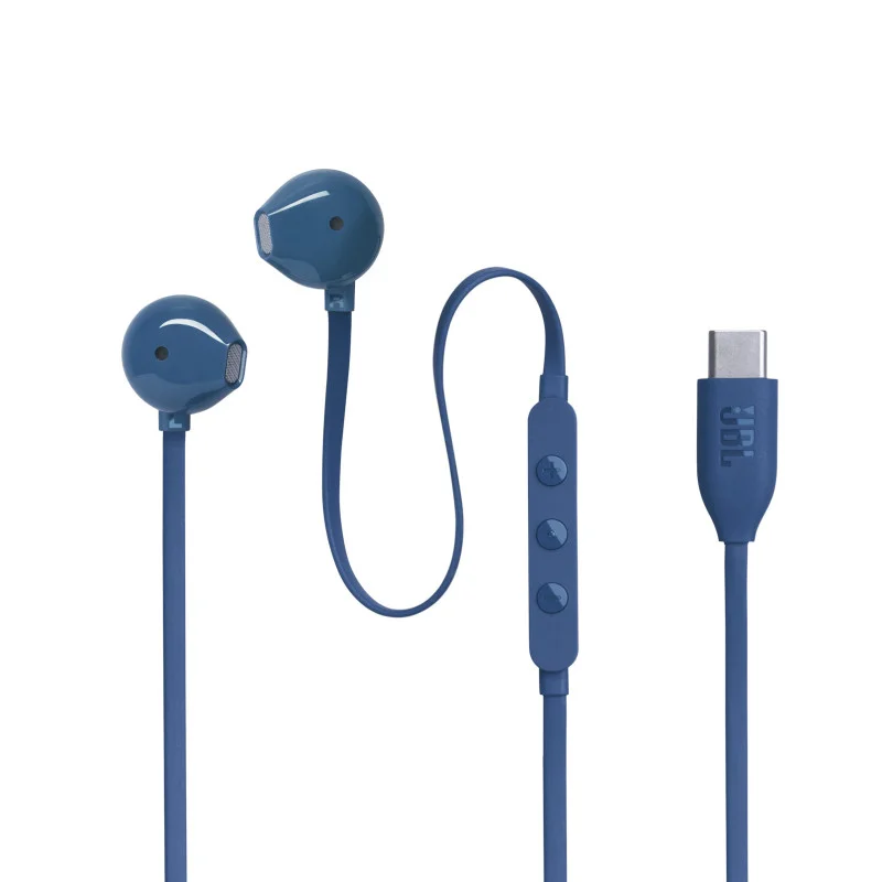 JBL Tune 305C USB-C Blue In-Ear Headphones | CyberPiggy