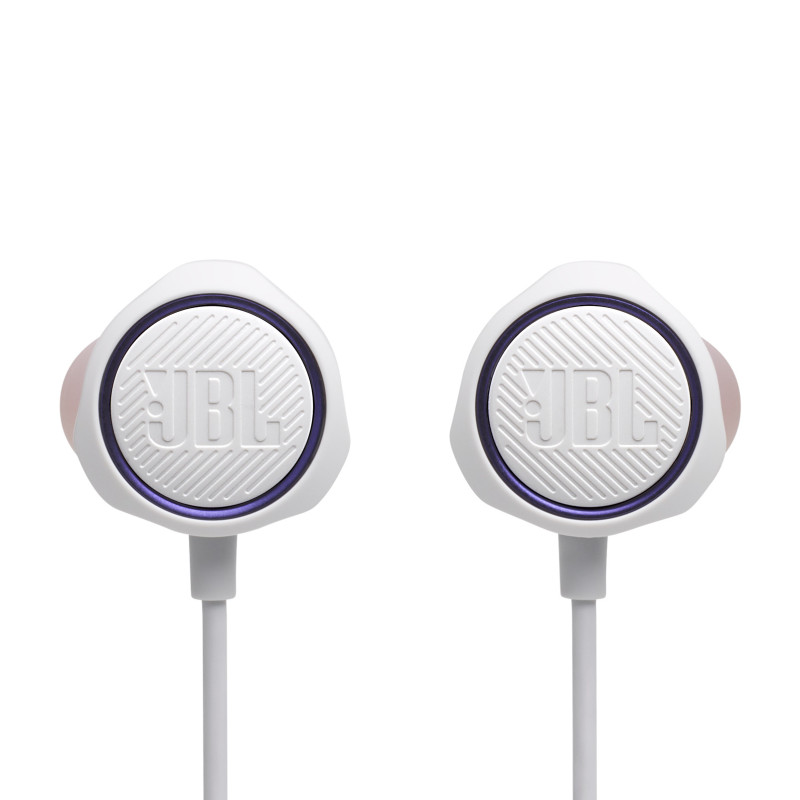 JBL QUANTUM 50, USB-C bele slušalke