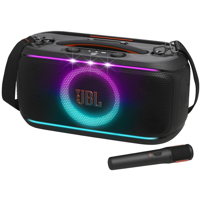 JBL PartyBox On-The-Go 2 Karaoke Speaker
