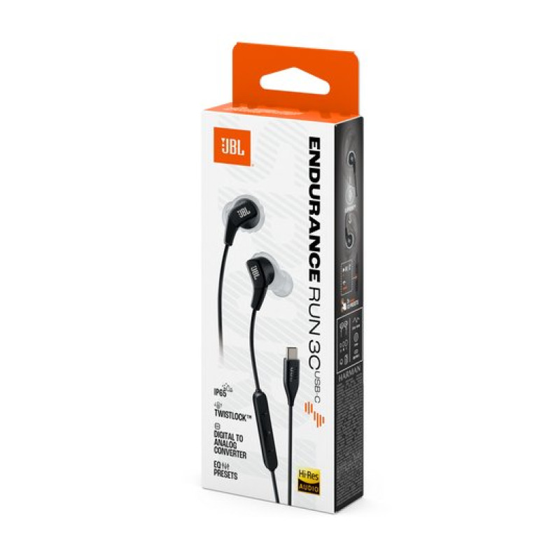 JBL Endurance Run 3C USB-C crna/siva