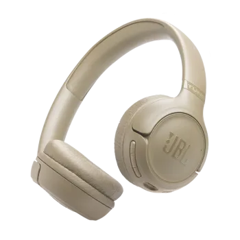 JBL Tune 530BT Wireless On‑Ear Headphones – Beige