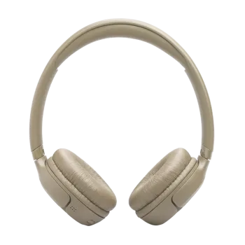 JBL Tune 530BT Wireless On‑Ear Headphones – Beige