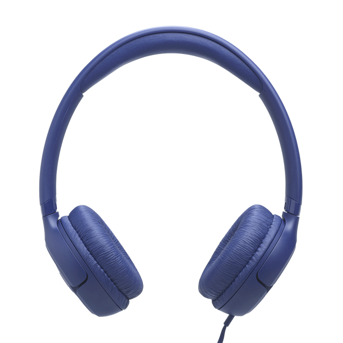 JBL Tune 530 Wired On‑ear Headphones – Blue JBL Tune 530 Wired On‑ear Headphones – Blue