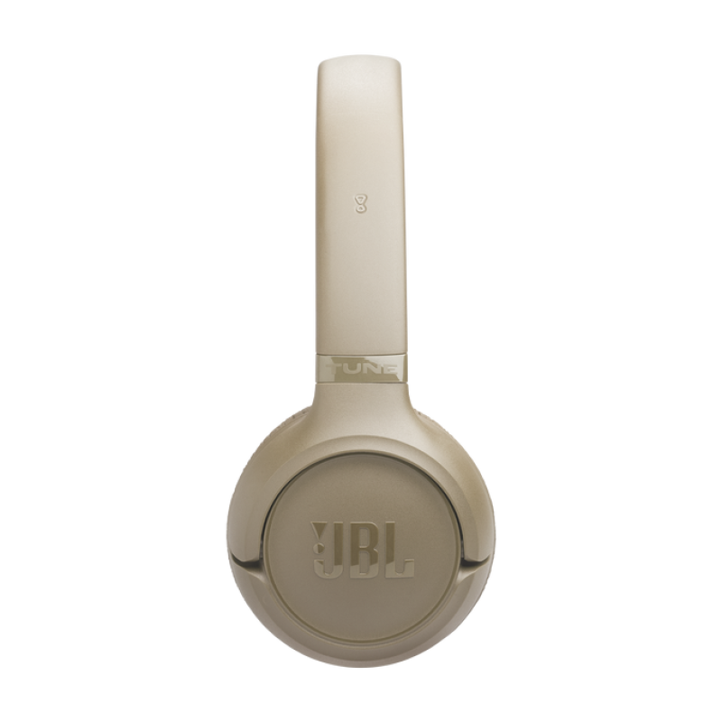 JBL Tune 530 Wired On‑Ear Headphones – Beige