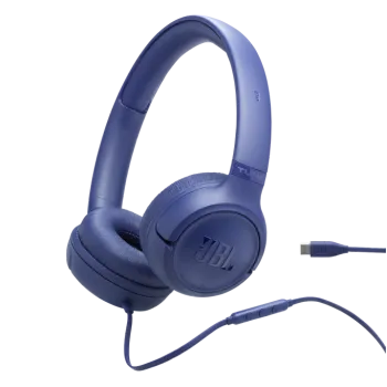 JBL TUNE530 USB-C Headphones-Blue
