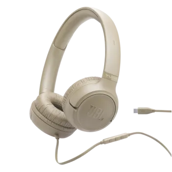 JBL TUNE 530 USB-C Headphones – Beige