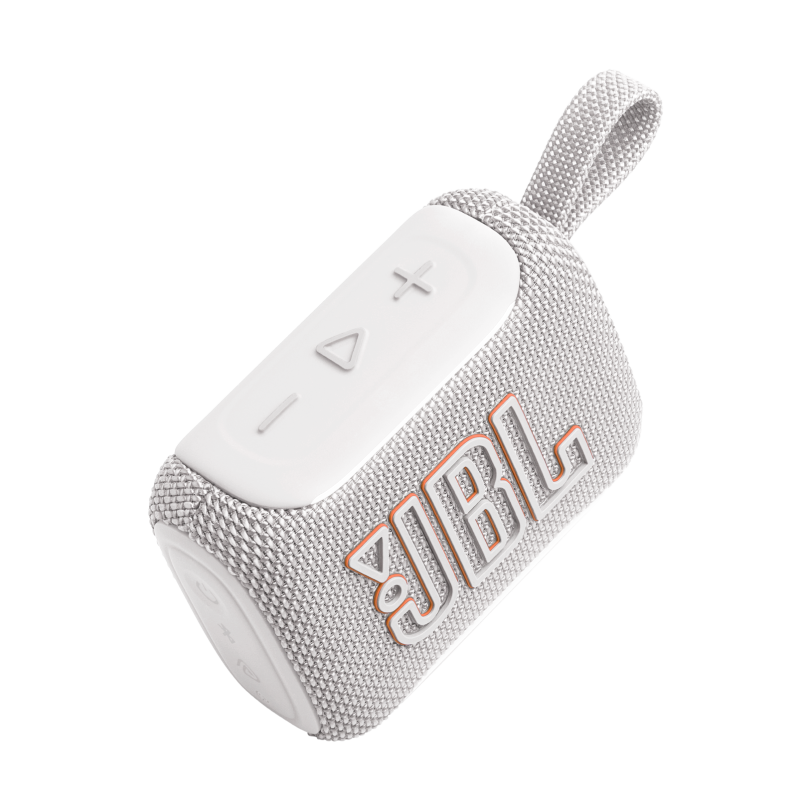 JBL Go 5 Portable Bluetooth Speaker, White