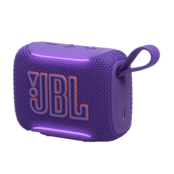 JBL Go 5 portable speaker, purple