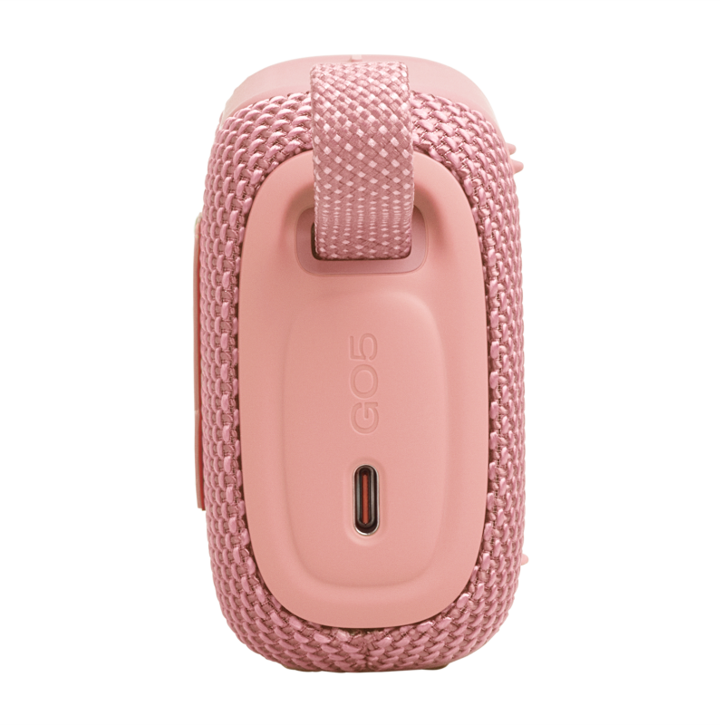 JBL Go 5 portable speaker, pink