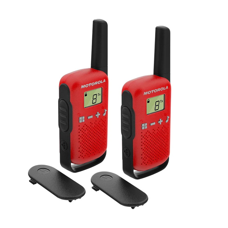 MOTOROLA radijska postaja T42 rdeča