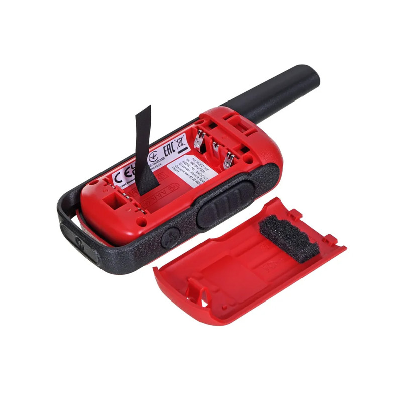 MOTOROLA radijska postaja T42 rdeča