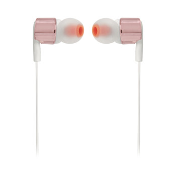 JBL Tune 210 Wired Headphones in Rose Gold
