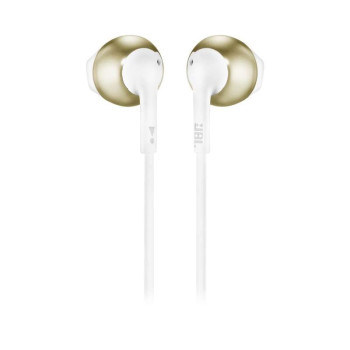 JBL TUNE 205 Gold Wired Earphones