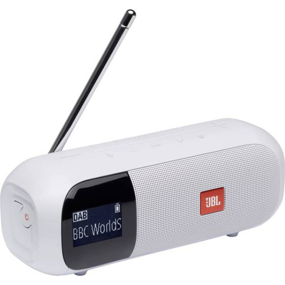 JBL Tuner 2 Portable Radio in White JBL Tuner 2 Portable Radio in White