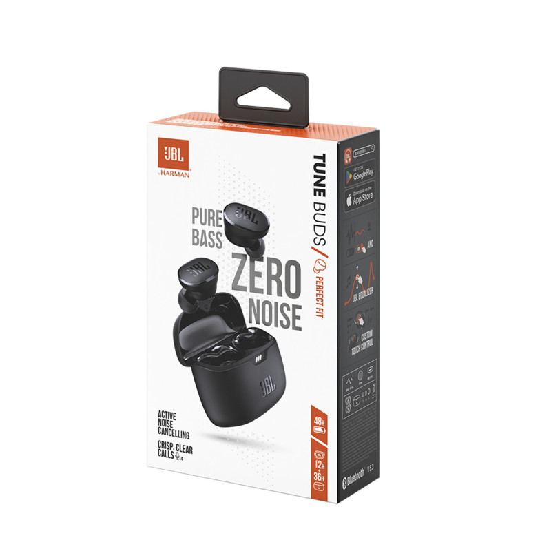 JBL Tune Buds TWS Crne Bežične Slušalice