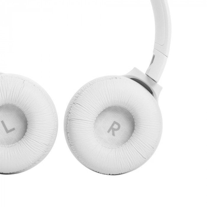 JBL T510BT Wireless On-Ear Headphones - White