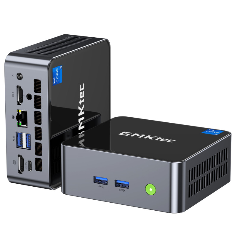 Mini PC GMKtec M3 Intel i5-12450H - 16GB RAM + 512GB SSD WIN 11 Pro