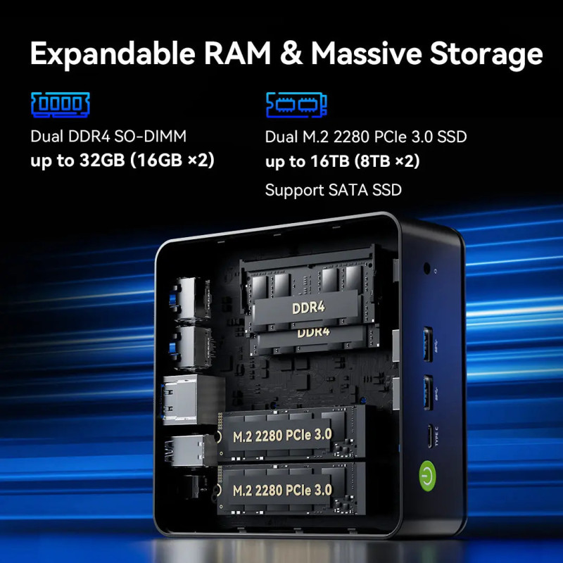 Mini PC GMKtec G11 Plus AMD Ryzen 5 3500U 16GB RAM + 512GB SSD WIN 11 Pro Mini PC GMKtec G11 Plus AMD Ryzen 5 3500U 16GB RAM + 512GB SSD WIN 11 Pro